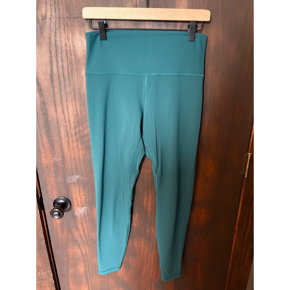 Lululemon Align High-Rise Pant 25 Teal Green Leggings LW5DITS Size 10 Submarine